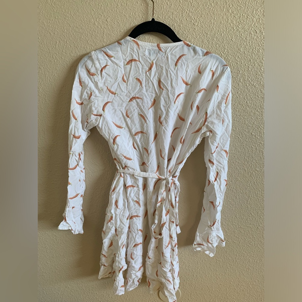 Charlie Holiday Valentina Chili Wrap Mini Dress 🌴 - Picture 4 of 14